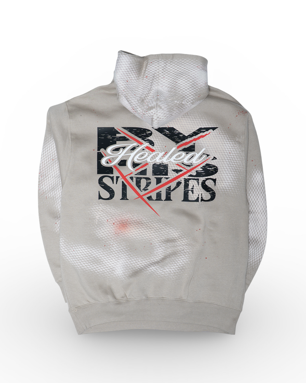 “Healed by His Stripes” Graffiti Hoodie – Limited Edition